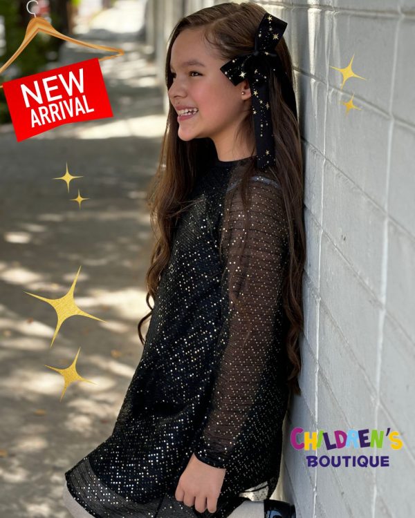 Vestido con lentejuela mini