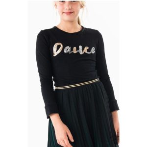 Conjunto falda plisada b/dance