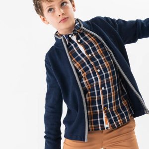 Conjunto 3 pzas pantalón ,camisa y suéter mno cierre