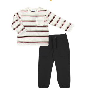 Conjunto pantalón jogger p/rayas
