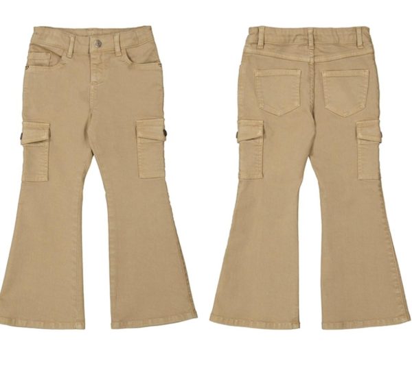 Pantalón cargo campana